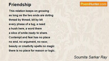 Soumita Sarkar Ray - Friendship
