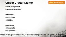 Terence George Craddock (Spectral Images and Images Of Light) - Clutter Clutter Clutter