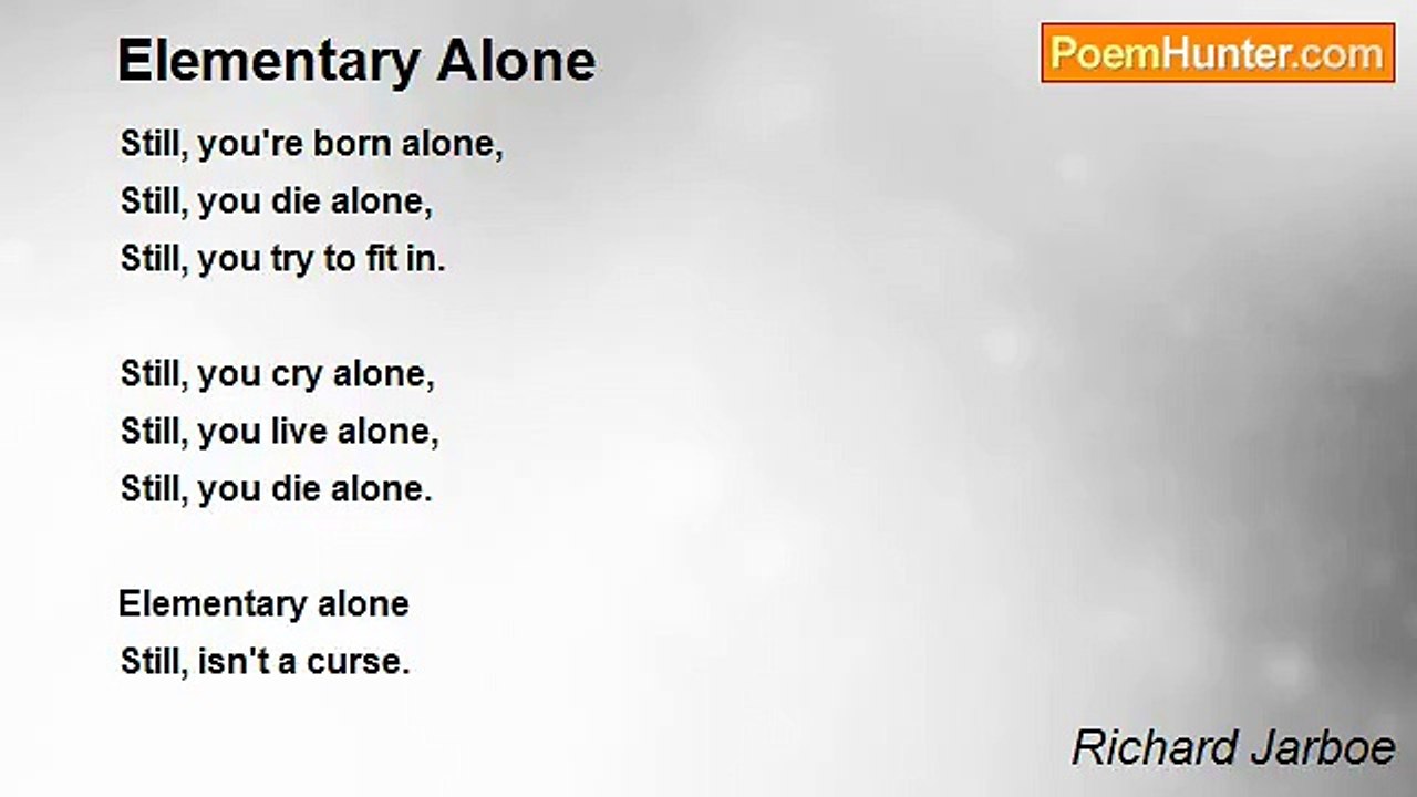 Richard Jarboe - Elementary Alone