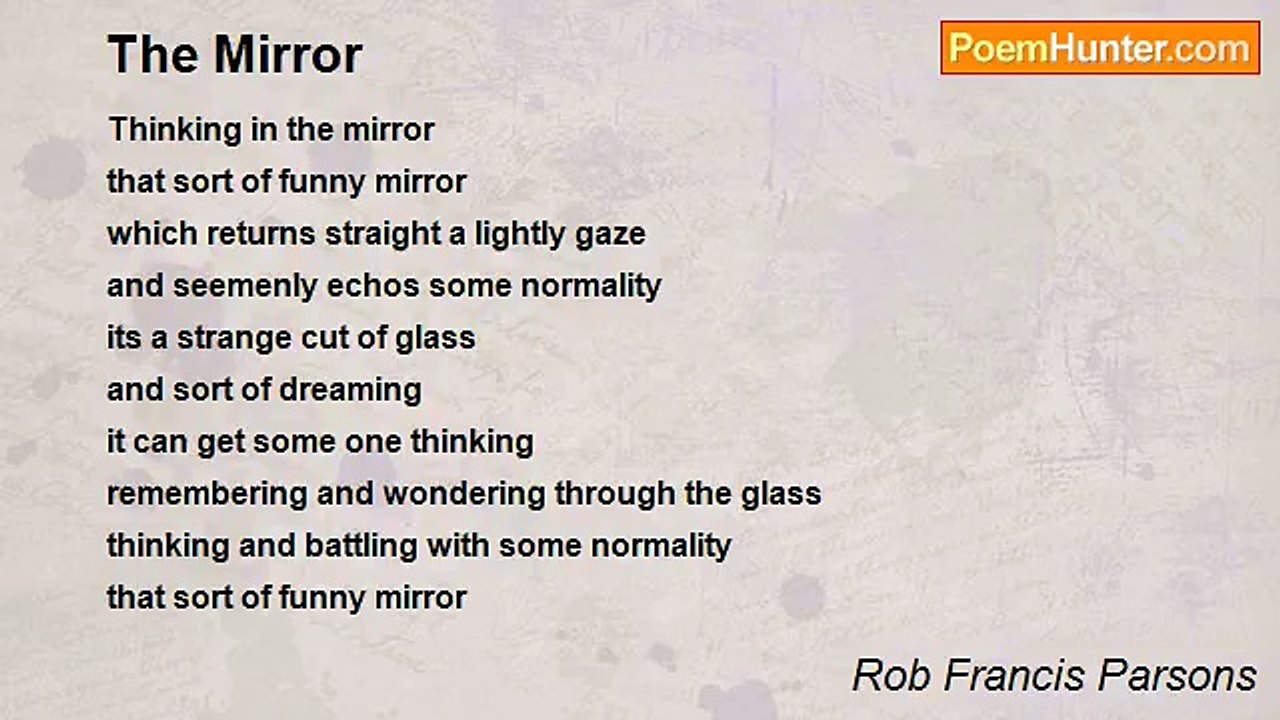 Rob Francis Parsons - The Mirror