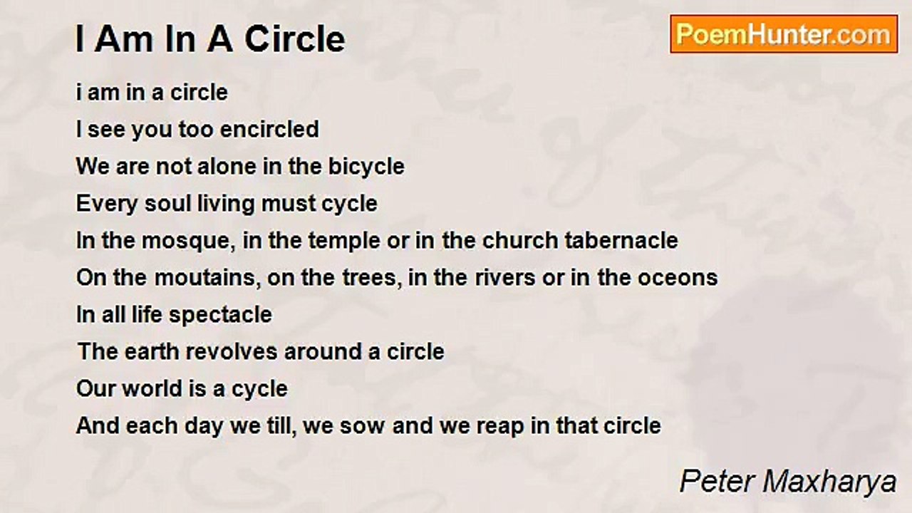 Peter Maxharya - I Am In A Circle