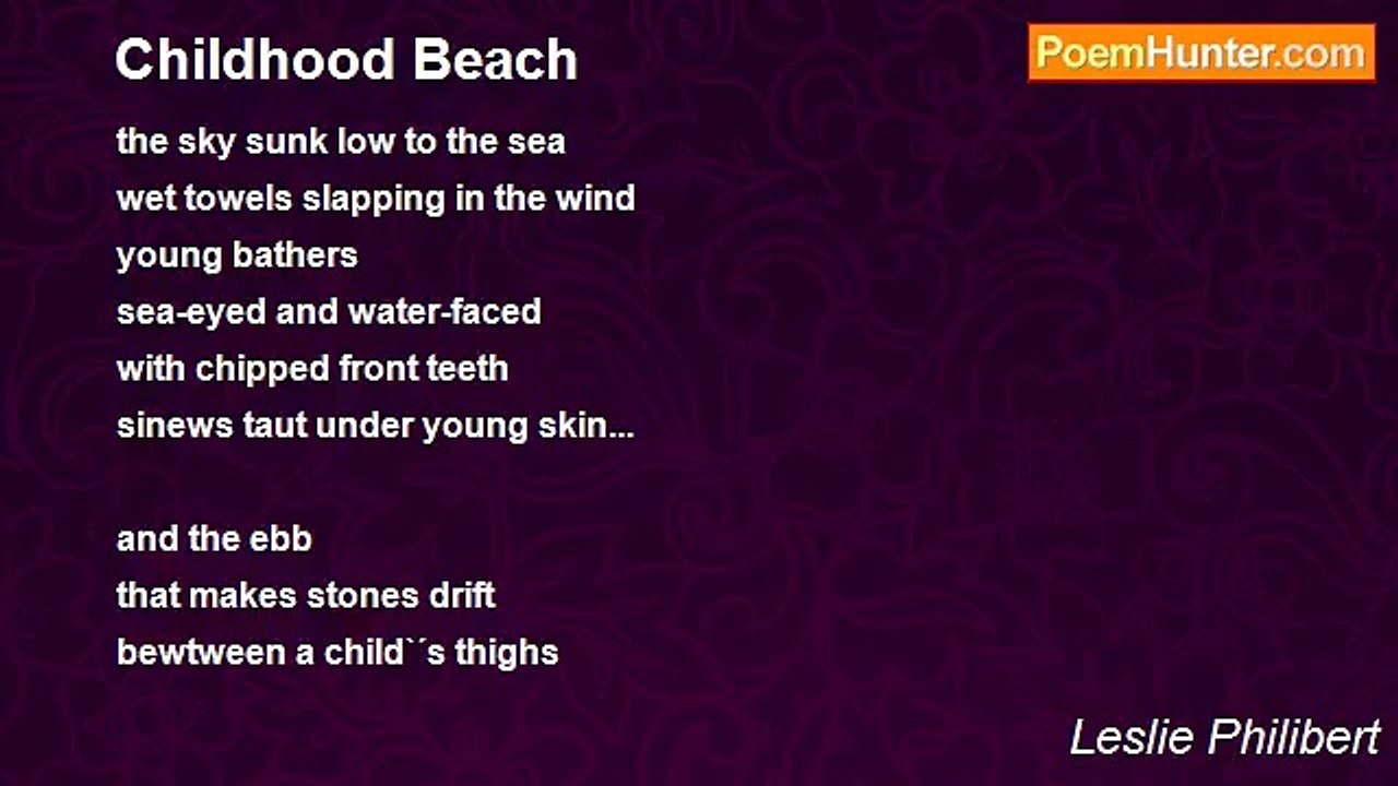 Leslie Philibert - Childhood Beach