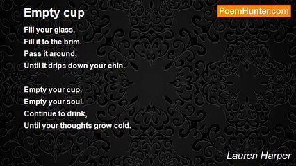 Lauren Harper - Empty cup