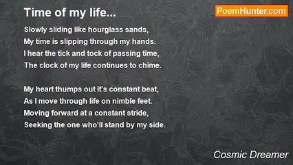 Cosmic Dreamer - Time of my life...