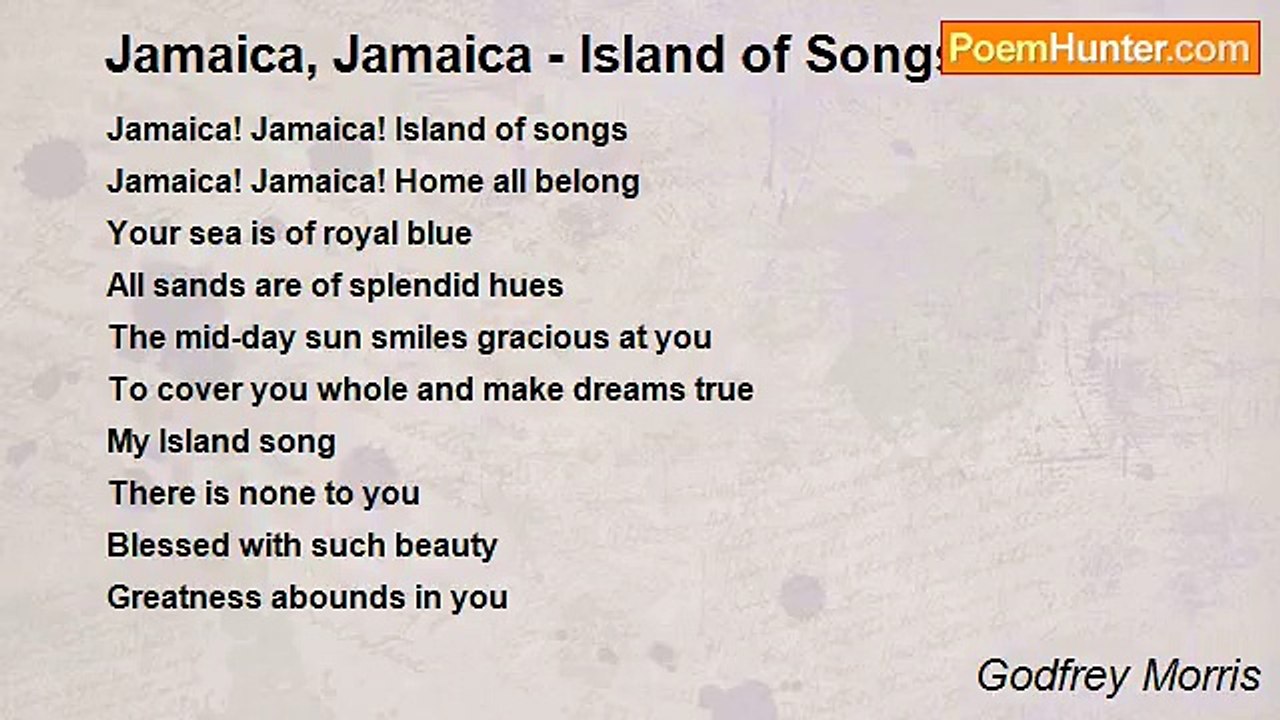 Godfrey Morris - Jamaica, Jamaica - Island of S...