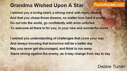 Debbie Turner - Grandma Wished Upon A Star