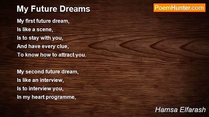 Hamsa Elfarash Shares Her Heartfelt Dreams for the Future ✨