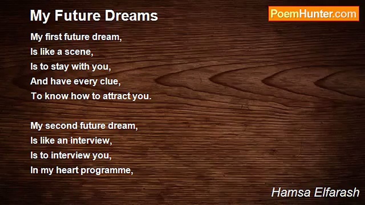 Hamsa Elfarash - My Future Dreams