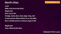 Edward Kofi Louis - Devil's Kiss