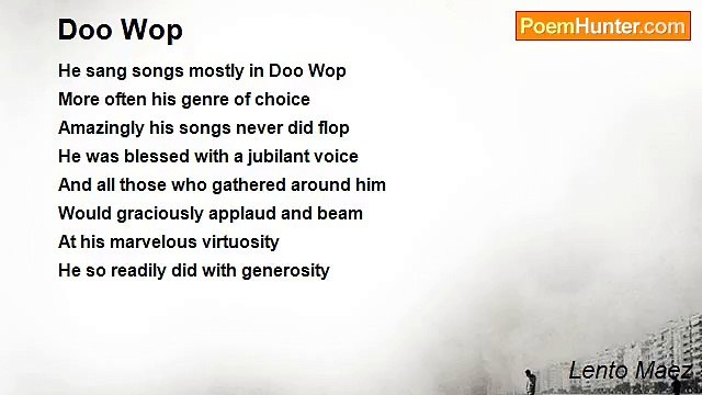 Lento Maez - Doo Wop