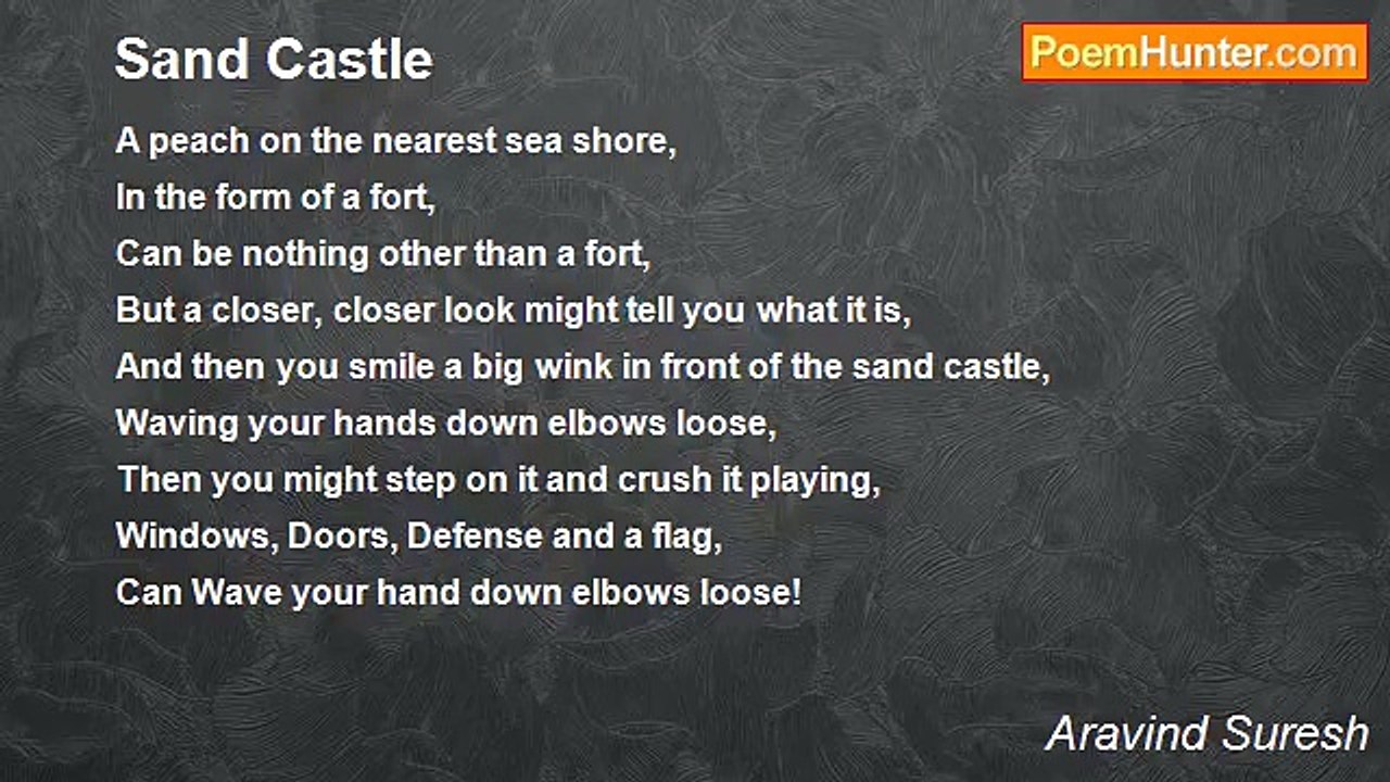 Aravind Suresh - Sand Castle