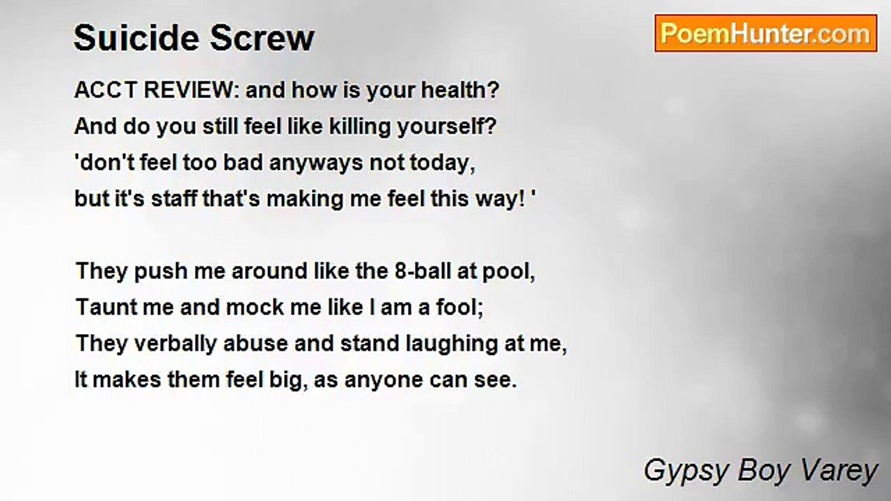 Gypsy Boy Varey - Suicide Screw