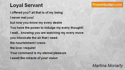 Martina Moriarty - Loyal Servant