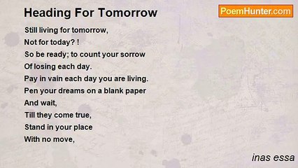 inas essa - Heading For Tomorrow