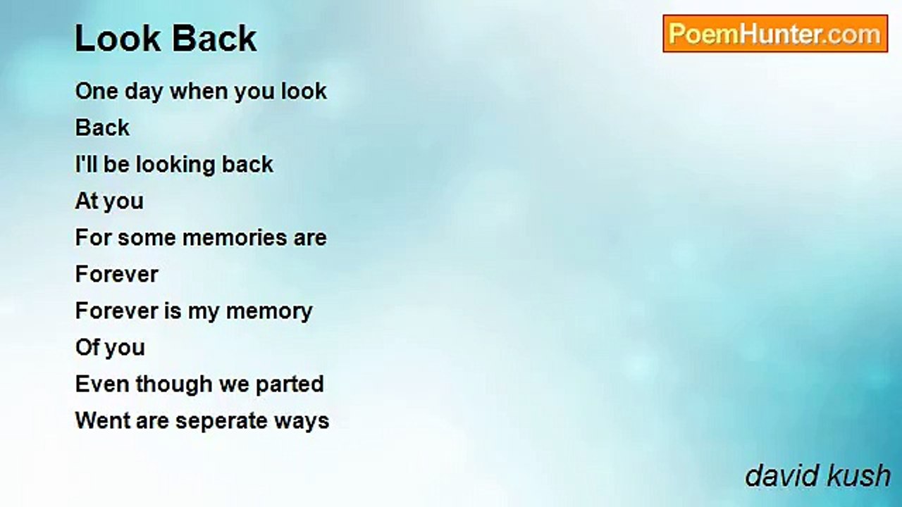 david kush - Look Back