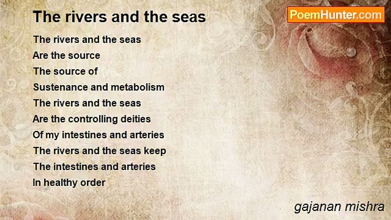 gajanan mishra - The rivers and the seas