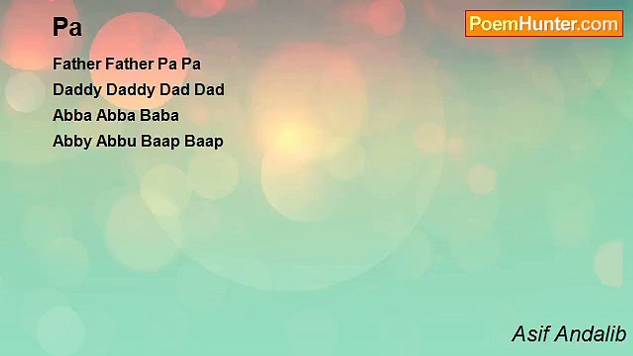 Asif Andalib - Pa