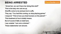 Suzanna Chevalier - BEING ARRESTED