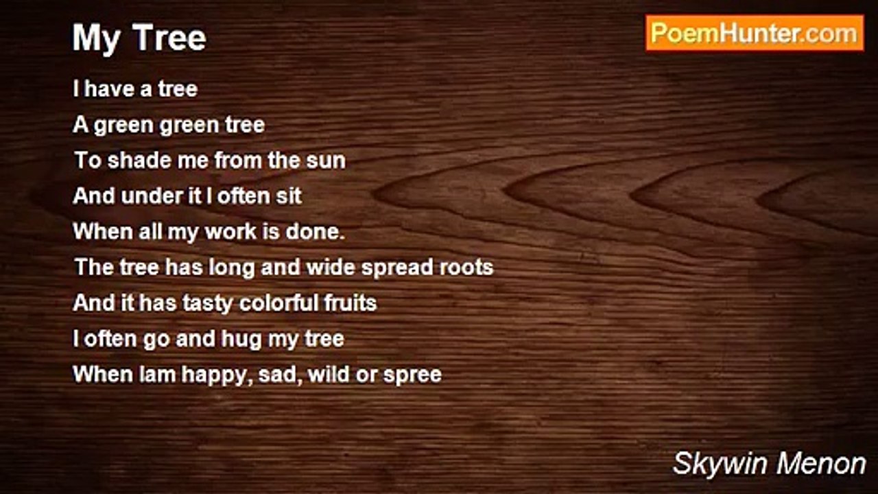 Skywin Menon - My Tree