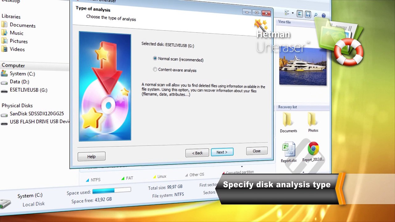 Recovering Files from Hard Drives with Hetman Uneraser