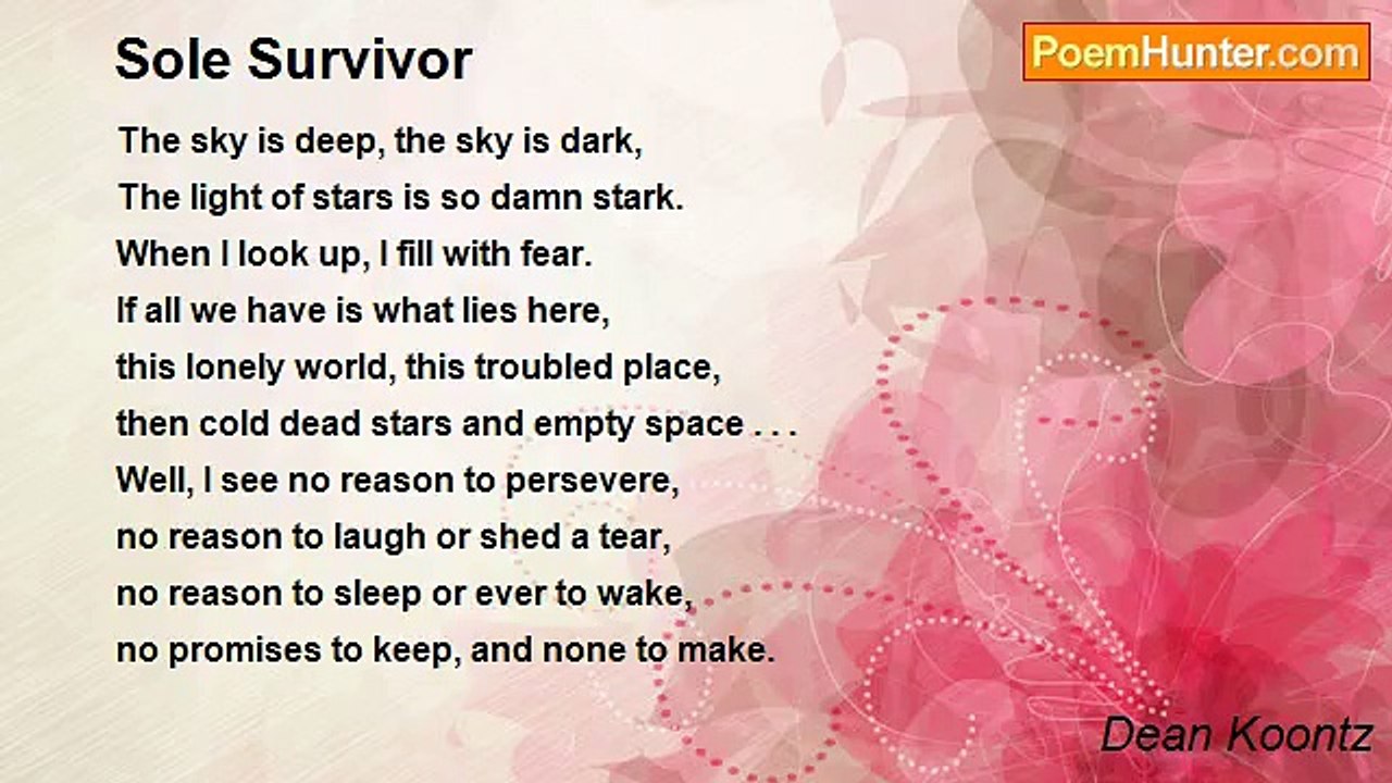 Dean Koontz - Sole Survivor