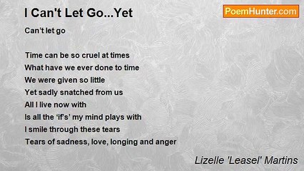 Lizelle 'Leasel' Martins - I Can't Let Go...Yet