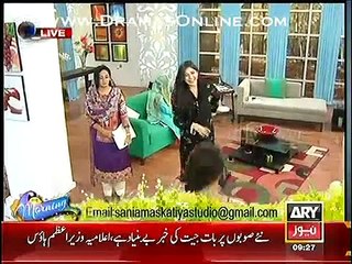 The Morning Show With Sanam – 29th October 2014