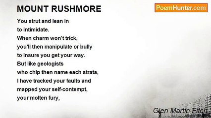 Glen Martin Fitch - MOUNT RUSHMORE