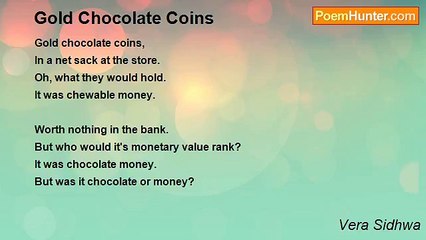 Vera Sidhwa - Gold Chocolate Coins