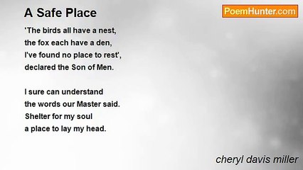 cheryl davis miller - A Safe Place