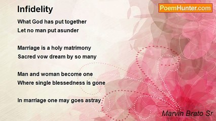 Marvin Brato Sr - Infidelity