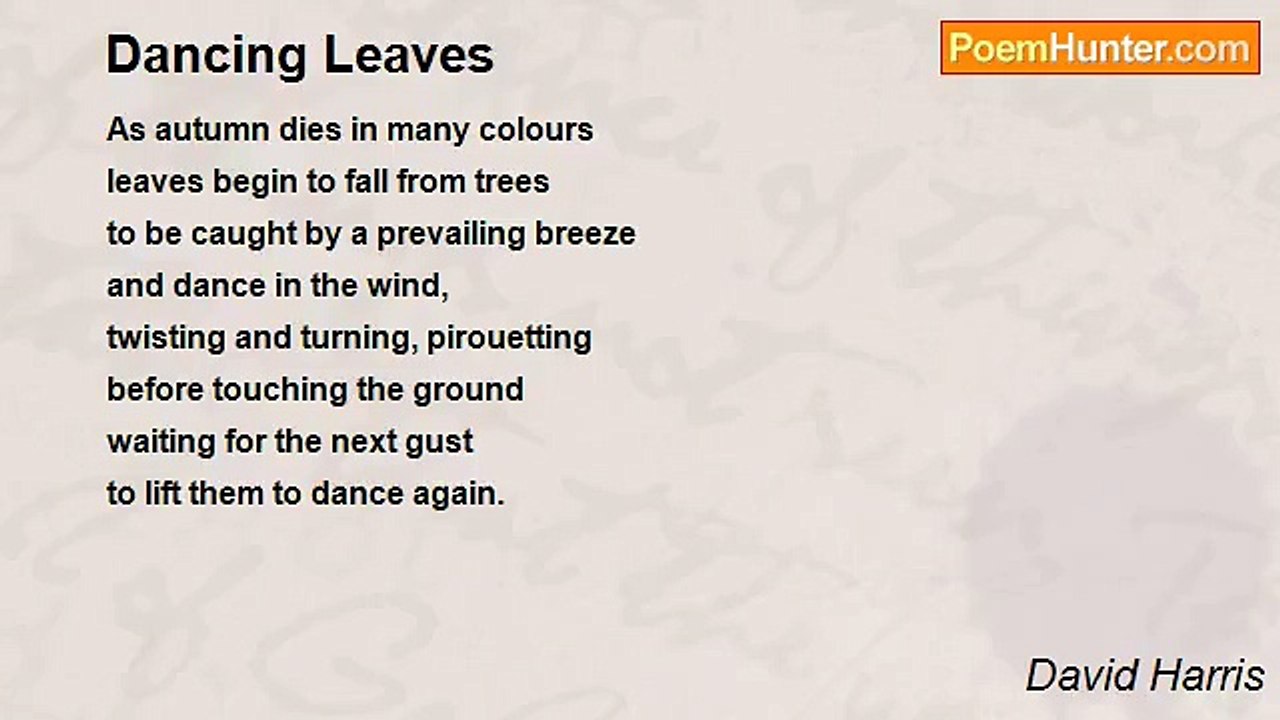 David Harris - Dancing Leaves