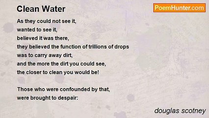 douglas scotney - Clean Water