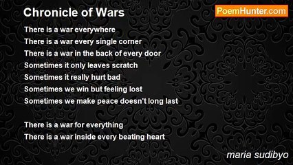 maria sudibyo - Chronicle of Wars