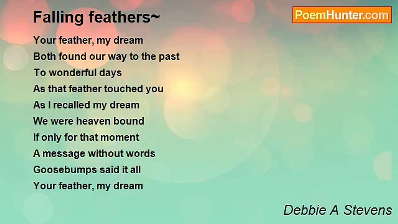 Debbie A Stevens - Falling feathers~