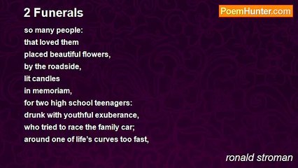 ronald stroman - 2 Funerals