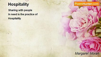 Margaret Moran - Hospitality