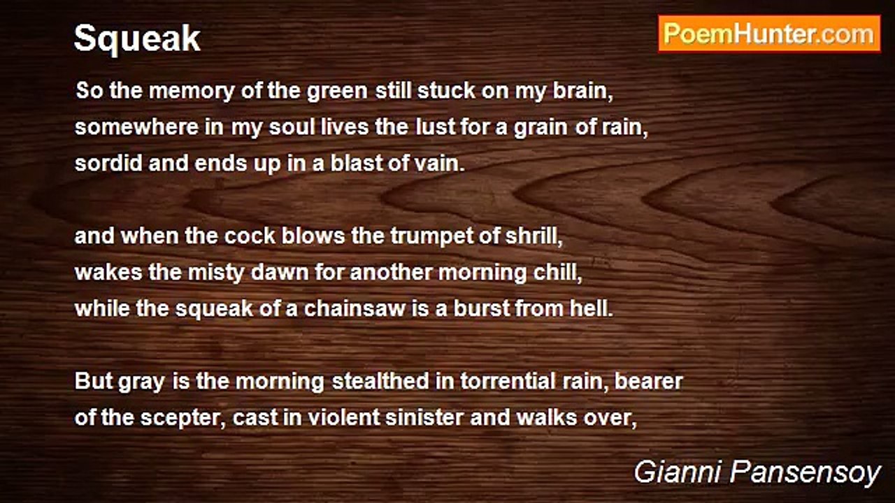 Gianni Pansensoy - Squeak