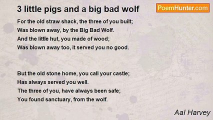 AaI Harvey - 3 little pigs and a big bad wolf