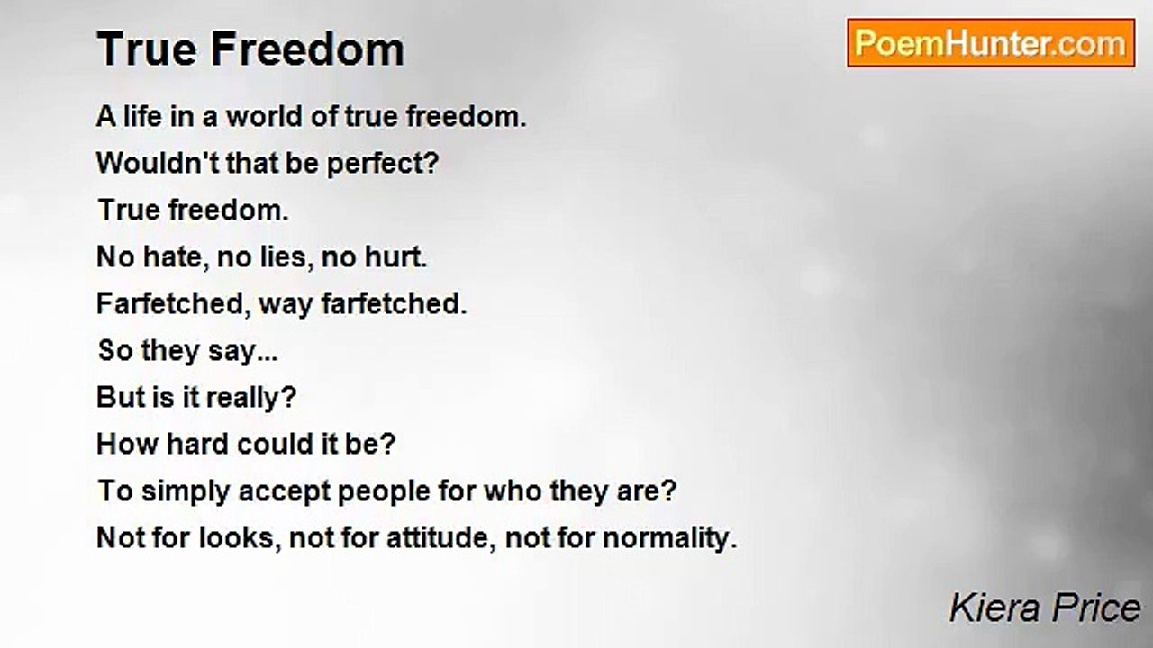 Kiera Price - True Freedom
