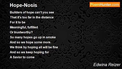 Edwina Reizer - Hope-Nosis