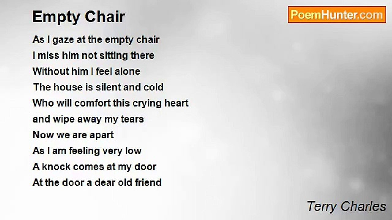 Terry Charles - Empty Chair
