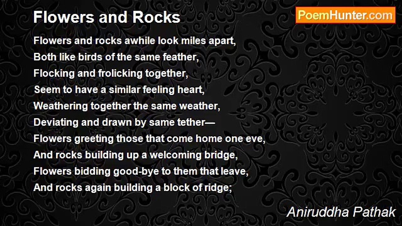 Aniruddha Pathak - Flowers and Rocks