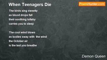 Demon Queen - When Teenagers Die