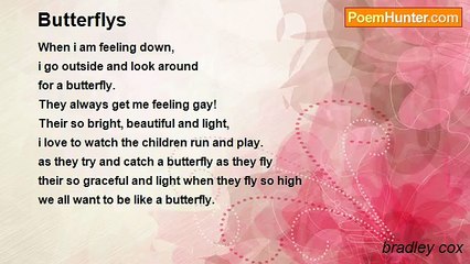 bradley cox - Butterflys