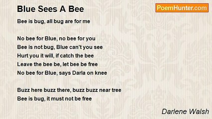 Darlene Walsh - Blue Sees A Bee