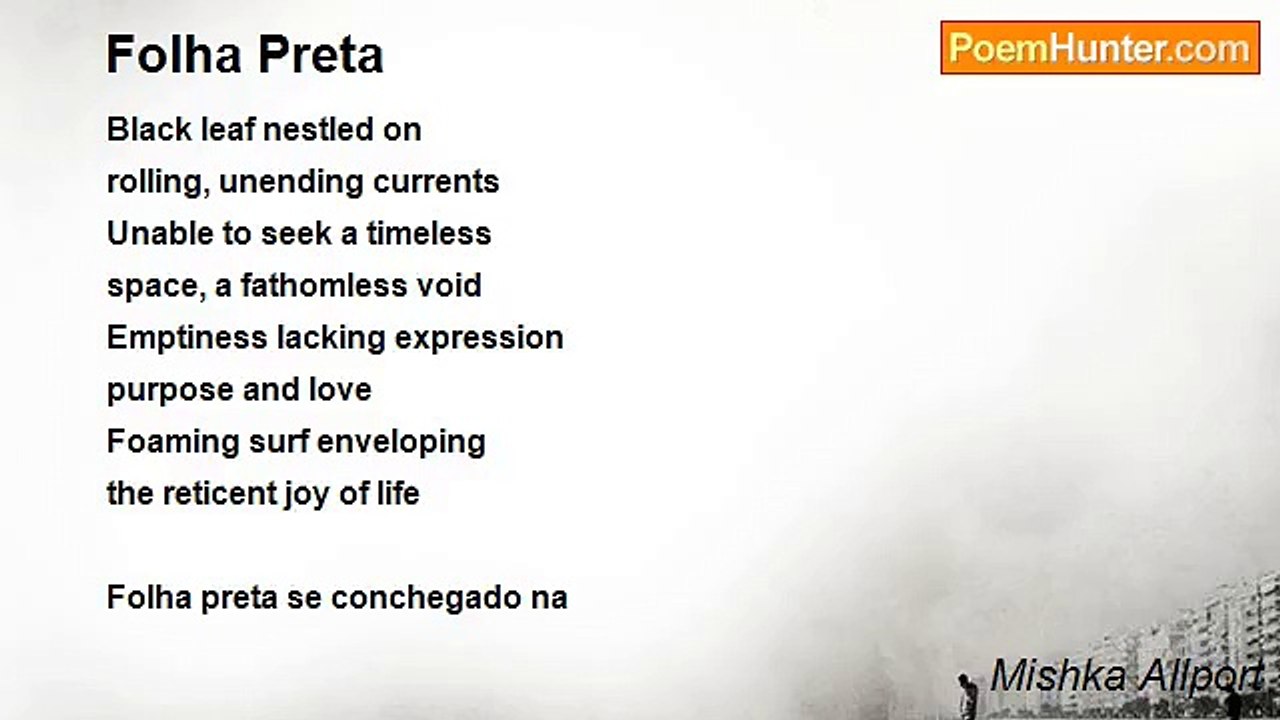 Mishka Allport - Folha Preta