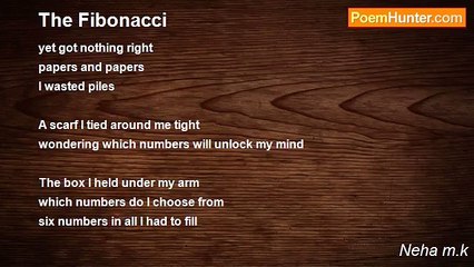 Neha m.k - The Fibonacci