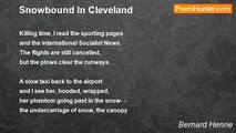 Bernard Henrie - Snowbound In Cleveland