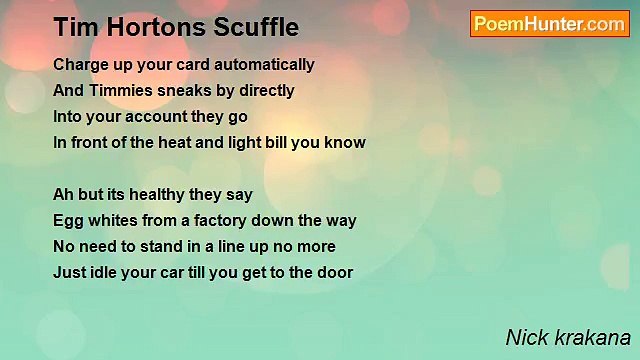 Nick krakana - Tim Hortons Scuffle